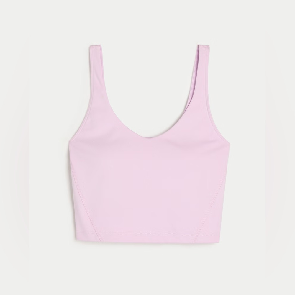 Gilly Hicks Active Recharge Plunge Tank, Light Pink